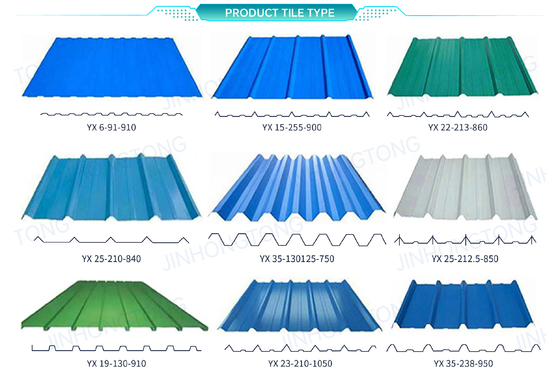 échantillon PPGI couleur revêtue CGI ondulée/onde galvanisée en fer/acier feuille de toit/carreaux pour votre budget