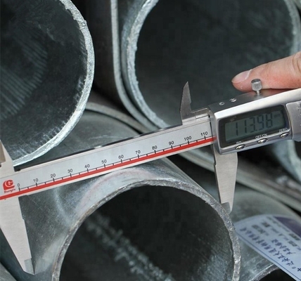 Pipe en acier galvanisé pour la construction dans une tolérance de ± 1% 50 mm