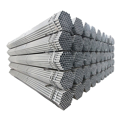 Épaisseur 0,5-60 mm Astm A120 tuyau en acier galvanisé Dn50 tuyau rond galvanisé Q235B pour maille