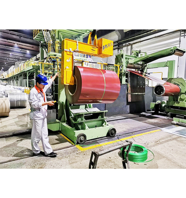 Ppgi/Matériau de construction/Métal/Tianjin Prépeint Gi Structure Zinc 100g Coulée en acier galvanisé couleur de revêtement pour la fabrication de conteneurs