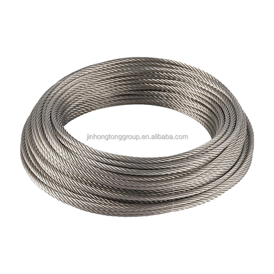 Classe Q195 Barres de fil de fer à brins en acier PC recuit à froid pour le béton prétraité 1*2 1*3 1*7 1*19 fil d'acier à brins