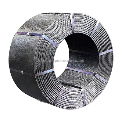 Fil de haute traction non allié destiné à la construction Pré-tensé Franges de béton liées PT câbles Pré-tensant Franges d'acier