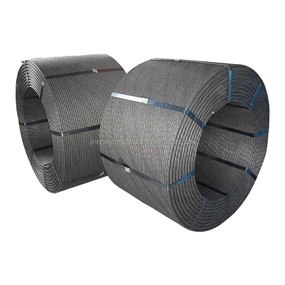 Barres de fil de fibre en acier à faible teneur en carbone à haute teneur en carbone non allié pour le béton prétensionné 1*2 1*3 1*7 1*19 Fil d'acier