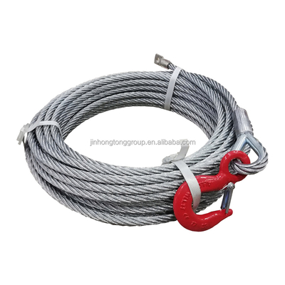 Non-alliage 1x7 Diamètre ASTM A 475 haute traction galvanisé 7 fil 0,33 mm fil d'acier galvanisé câble en acier