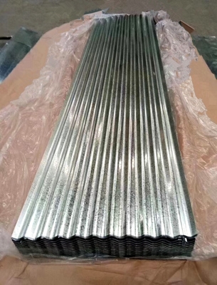 Tolérance de la feuille de toiture en acier galvanisé ondulé ± 1% Packages Standard Seatworhty Packaging Directement fabriqué 0,26 mm