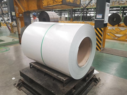 Coil en acier Ppgi Ral9002 72107010 pour les canaux Omega Shandong 914 mm 0,27 mm Tolérance de feuille Ppgi ± 1% Couleur Ral personnalisée