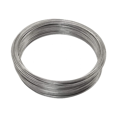 AISI/ASTM/JIS/EN/GB Standard Fil galvanisé en acier à faible teneur en carbone pour la liaison et la maillage de qualité Q195 Q235 45 60 65 70 80 82B