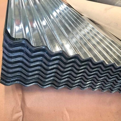 0.40mm tôle de toit galvanisée Gi tôle de toit galvanisée tôle d'acier ondulé galvanisée toit haut tente échantillon librement