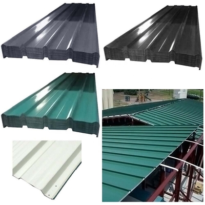 AISI/ASTM/JIS/EN/GB Standard Ppgl Plaque de toit en acier galvanisé revêtu de couleur pour une largeur personnalisée