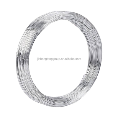 Fil plat en acier à ressort galvanisé pour la fabrication de POP jusqu'à la tente Surface revêtue de zinc Certificat ISO9001