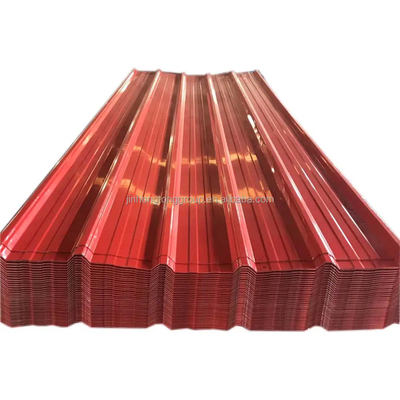 Plaque ondulée PPGI de couleur RAL personnalisée pour panneau de matériaux de toiture en acier galvanisé