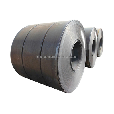 SS400 Q235 Q355 A36 Grade50 S235jr 2mm 3mm à 12mm HRC doux Ms Noir Carbon Strip laminé à chaud