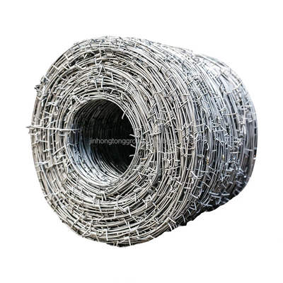 Fil barbelé galvanisé trempé à chaud BWG16 soudé avec protection anti-corrosion