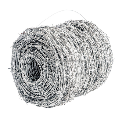 Fil barbelé galvanisé trempé à chaud BWG16 soudé avec protection anti-corrosion