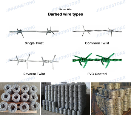 Fil barbelé galvanisé trempé à chaud BWG16 soudé avec protection anti-corrosion