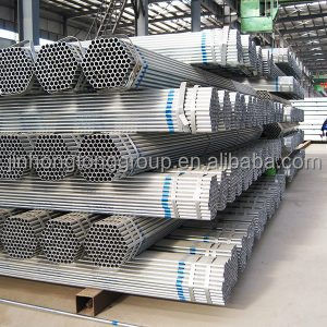 Tuyaux d'acier tubulaires de 150x150 carrés certifiés GS en plongée chaude galvanisés en acier rond métallique pour vos besoins de construction