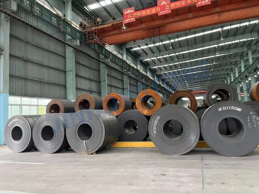 EN/GB/AISI/ASTM/DIN/JIS Standard Coil en acier laminé à chaud non allié Q235 Q235B Q195 A283 HRC 1,0 mm 1,2 mm 1,5 mm Taille personnalisée