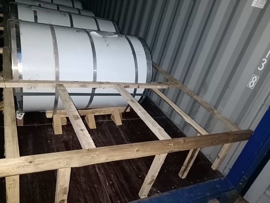 8-35 MT/coil Dx51d Z275 Z350 Dx51 Spcc Grade Z180 Zinc Coating Gi Coil de tôle d'acier galvanisé à chaud en Corée du Sud