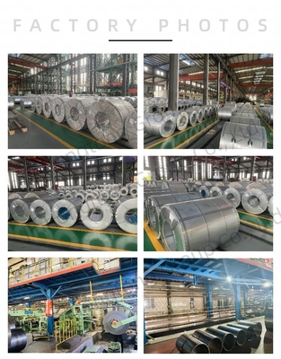 Avantages concurrentiels Ms bobine d'acier Dx51d Z275 tôle galvanisée zinc acier laminé à froid pour tôle métallique de fer au lithium