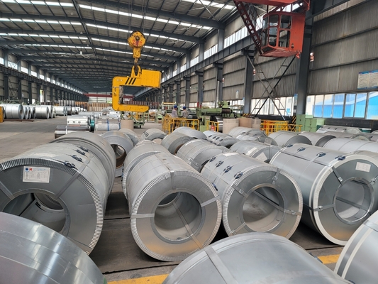 Avantages concurrentiels Ms bobine d'acier Dx51d Z275 tôle galvanisée zinc acier laminé à froid pour tôle métallique de fer au lithium