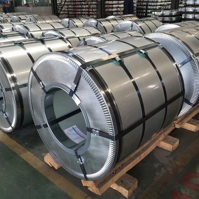 G350 G550 Spangle régulier Z181-Z275 revêtement enroulé à froid / enroulé à chaud bobines GI 0,2-4 mm rouleau de tôle d'acier galvanisé prépeint