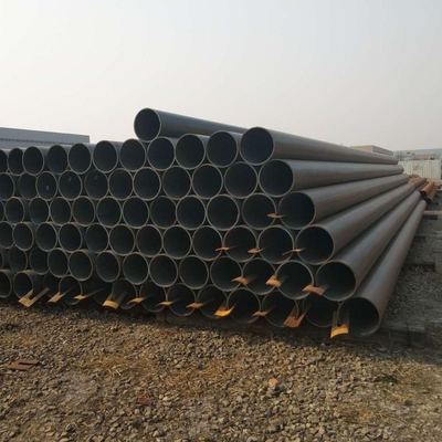 Tubes soudés en acier au carbone non huilées Q235A Q235C Q235B 16Mn 20 Erw Tube en acier au carbone Q345 L245 L290 ASTM huilées ou non huilées