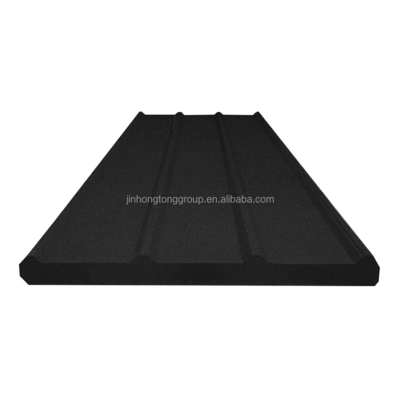 Longueur personnalisée Carreaux de toiture revêtus de pierre dure Dureté et durabilité pour des performances optimales