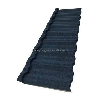 Longueur personnalisée Carreaux de toiture revêtus de pierre dure Dureté et durabilité pour des performances optimales