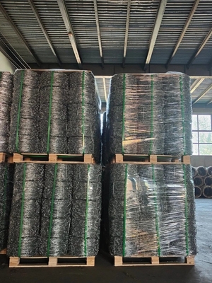 Coil de fil barbelé pour la construction de protection Distributeur de fil de rasoir galvanisé à chaud
