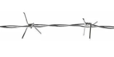 Fil de fer à rasoir unique 1.6 mm x 100 mètres fil de fer barbelé pour filet de clôture ASTM 6 8 9 10 12 14 18 20 facile à installer et robuste