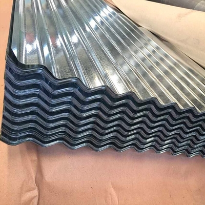 Les feuilles de toiture en zinc galvanisées à mi-dureté ondulées à ASTM/AISI/SGCC/CGCC/TDC51DZM/TDC52DTS350GD/TS550GD/DX51D Z