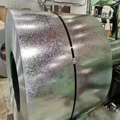 Coil en acier galvanisé revêtu de zinc à faible teneur en carbone avec revêtement en zinc de 60 g 100 g 150 g 200 g et épaisseur de 0,8 mm