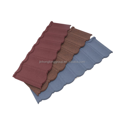 Fournir des carreaux de toits métalliques personnalisés en couleur bleue classique 0,4 mm d'épaisseur avec des couleurs personnalisées