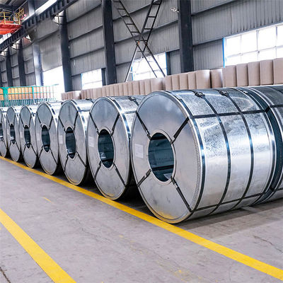 Coil souple galvanisé GI DX51D Z275 Z350 pour une épaisseur de 0,12-4 mm Coil d'acier galvanisé à chaud