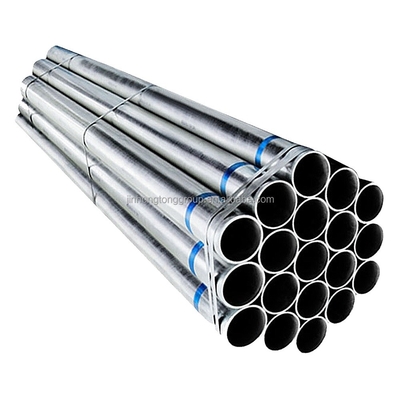 Pipe d'acier galvanisée à chaud tube carré 0,4 mm-2 mm épaisseur de couche de zinc Z40-Z700
