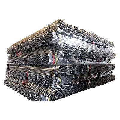 12M Longueur ASTM A106 Q235 A36 1,5 pouce 3 pouces tuyau d'huile laminée à chaud GI Galvanisé en carbone rond soudé tuyau d'acier pour la construction
