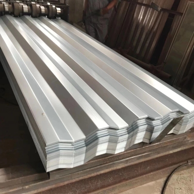 Vendeur de gros Dx51D/Dx52D/Dx53D/Dx54D/S250GD/S350GD/S550GD tôles de toiture ondulées en PVC à 55% d'aluminium