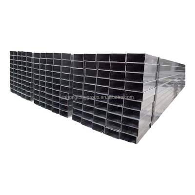 Livraison de liquide à basse pression Q195 Q235 Tubes en acier rectangulaires galvanisées à chaud avec une épaisseur de revêtement de 100 à 800 g