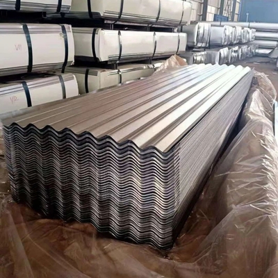 Q235 Q195 feuille de toiture en aluminium revêtue de zinc à longue portée de haute qualité Dx51D/Dx52D/Dx53D/DX54D/S250GD/S350GD/S550GD