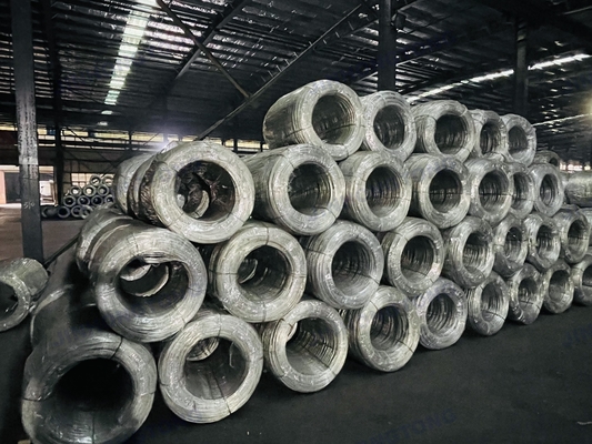 1-50MM Épaisseur de fil Q195 Q235 SAE1006 SAE1008 Acier au carbone fil d'acier galvanisé pour la construction Norme GB