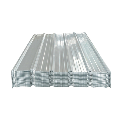 4*8 Plaque de toiture en acier ondulé galvalume Z30 à 275 g de zinc d'aluminium revêtu de dureté standard et moyenne ASTM