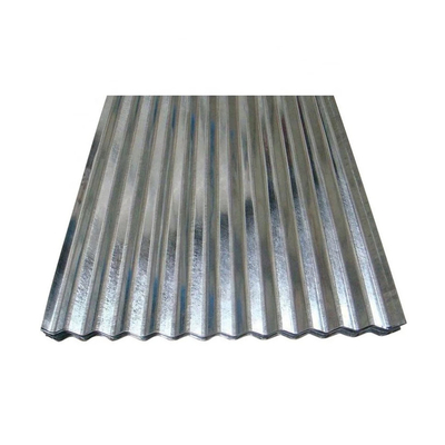 Plaques de toiture ondulées en aluminium zinc argent standard ASTM pour toiture en acier galvalume