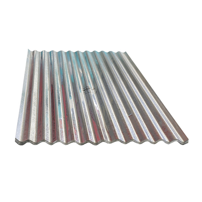 Plaques de toiture ondulées en aluminium zinc argent standard ASTM pour toiture en acier galvalume