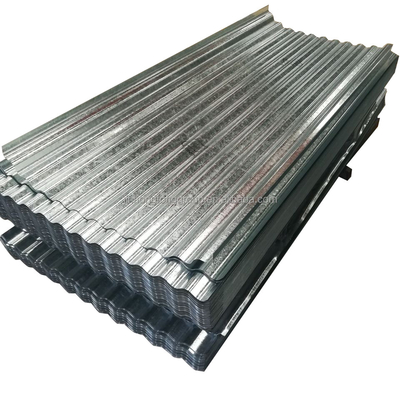 600-1500 mm de largeur Métal galvanisé ondulé pour toiture avec résistance à la corrosion et tolérance ± 1%