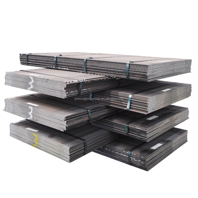 JIS G3101 SS400 fabrication de tôles d'acier laminées à chaud Plaque d'acier au carbone de 6 mm de largeur 600-2000 mm et vente