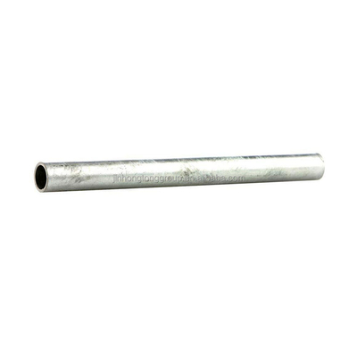 Échantillon de tube carré galvanisé librement tuyau de fer 0,9 mm tuyau de gi perforé en poudre revêtu tube carré structural en acier galvanisé