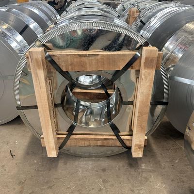 Personnalisation professionnelle épaisseur 4 mm GI Minimium Spangle Z150 bobine d'acier galvanisé en rouleau avec passage de peau