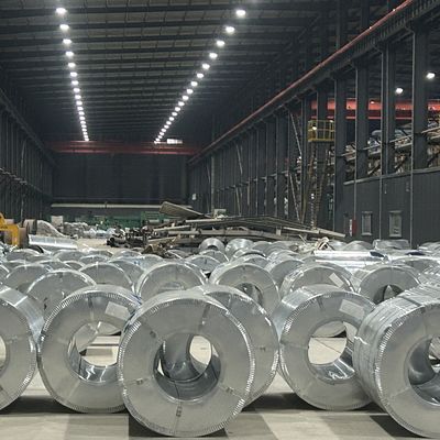 Personnalisation professionnelle épaisseur 4 mm GI Minimium Spangle Z150 bobine d'acier galvanisé en rouleau avec passage de peau