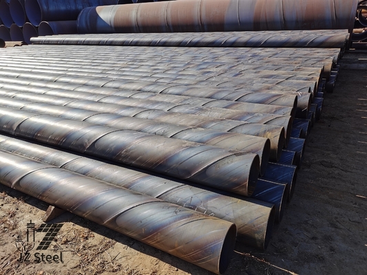 Tuyaux de forage de grand diamètre tuyaux soudés circulaires 6M 8M 12M tuyaux ronds soudés en acier au carbone avec facturation et poids réel