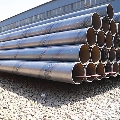 Tuyaux de forage de grand diamètre tuyaux soudés circulaires 6M 8M 12M tuyaux ronds soudés en acier au carbone avec facturation et poids réel